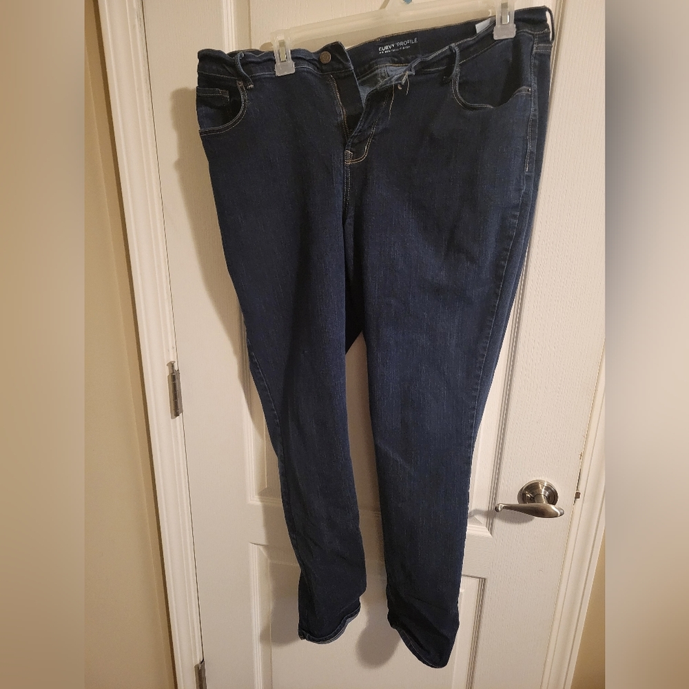 Curvy profile jeans in long